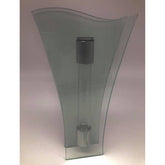 Badash Clear and Frosted Bud Vase - Eva Essentials